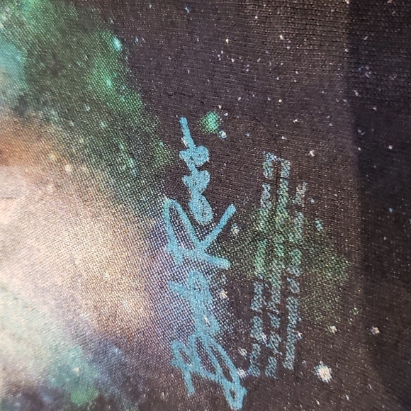 Bob Ross Ladies T-Shirt Black with Graphic Design Size Small UNISEX - Picture 7 of 9